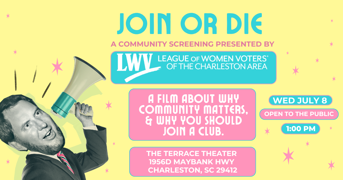 Screening of Join or Die film at the Terrace Theater