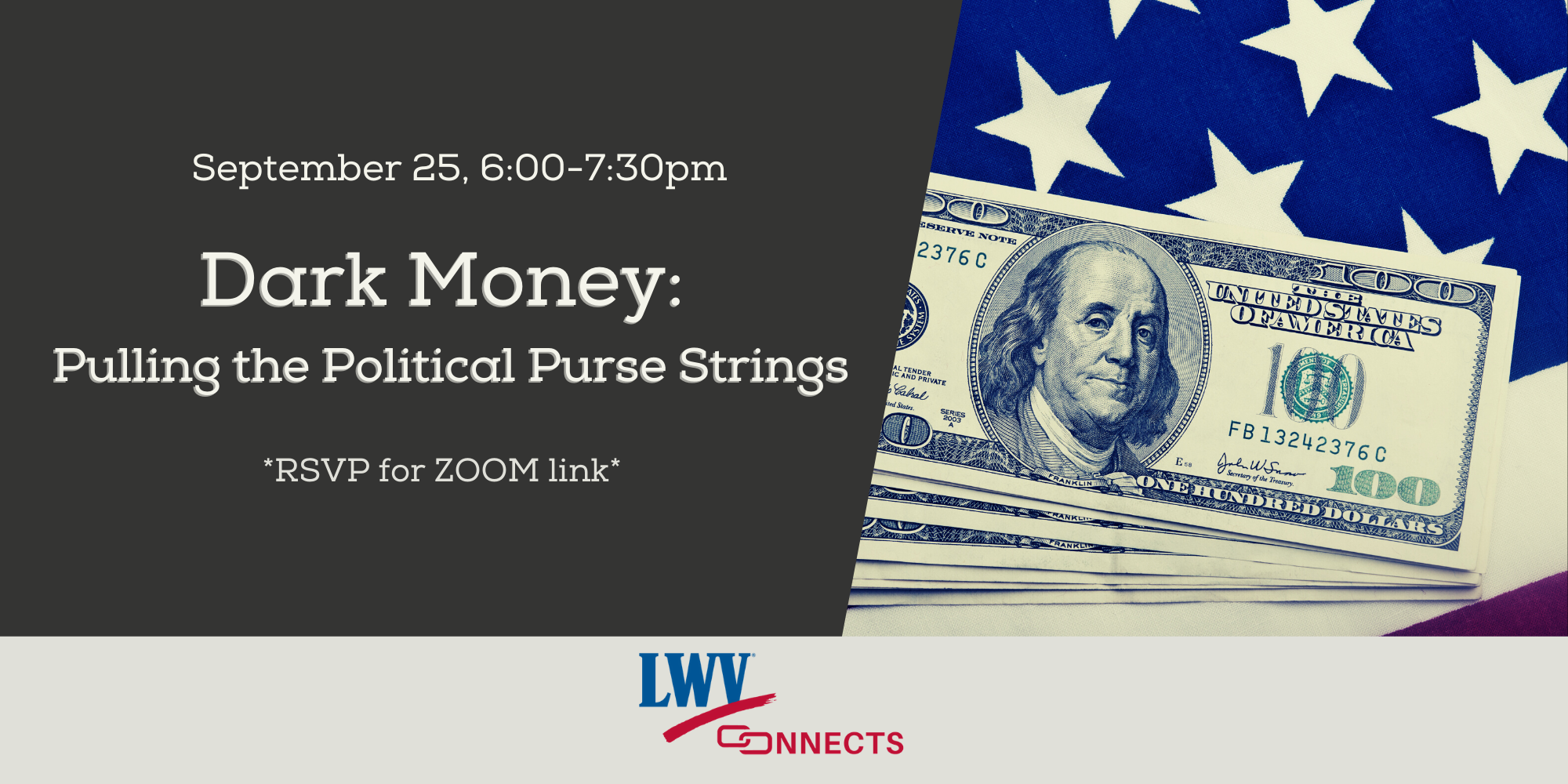 Dark Money Virtual Forum, September 25