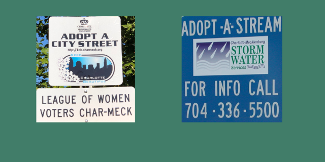 Adopt a City Street and Adopt-A-Stream Programs