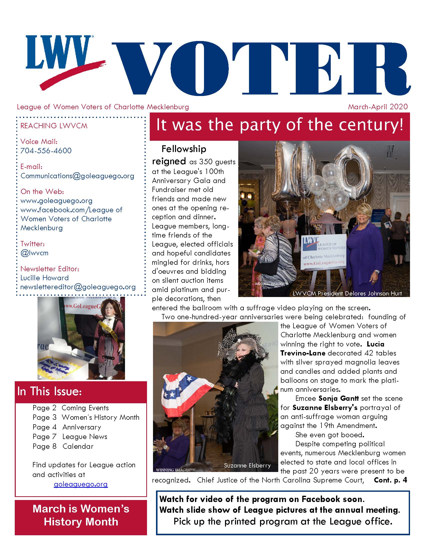 March - April 2020 Voter March - April 2020 Voter
