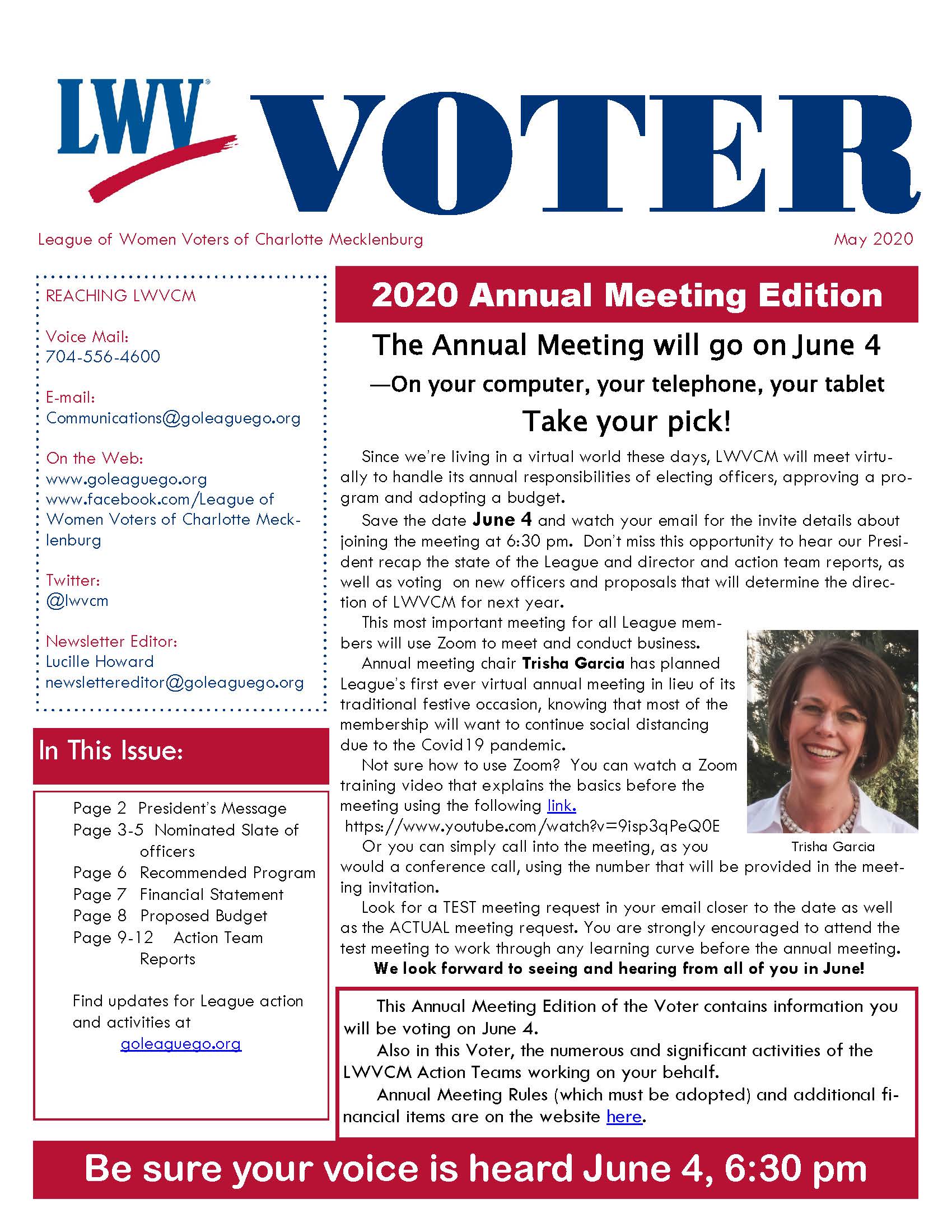 Voter May - June 2020