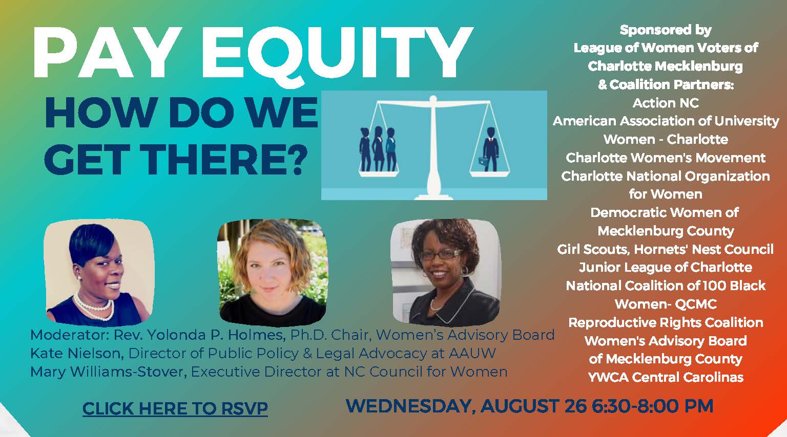 Pay Equity Registration Flyer