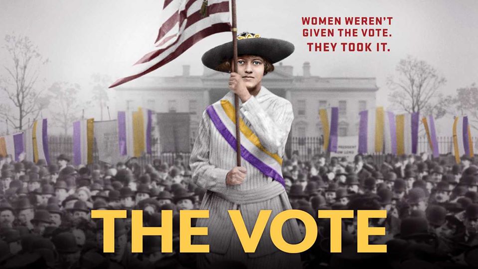 Advertisement poster for "The Vote"