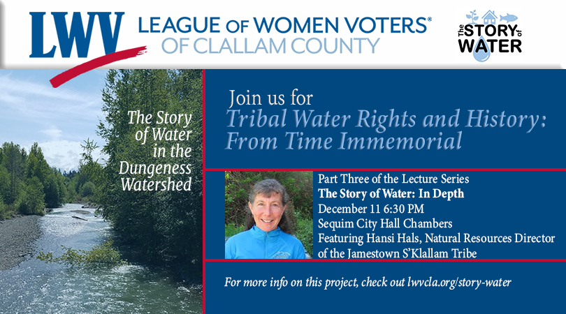 Tribal Water Rights and History: From Time Immemorial Tribal Water Rights and History: From Time Immemorial
