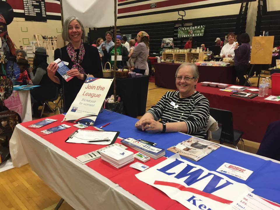 Iris and Penny at Kent Chamber EXPO