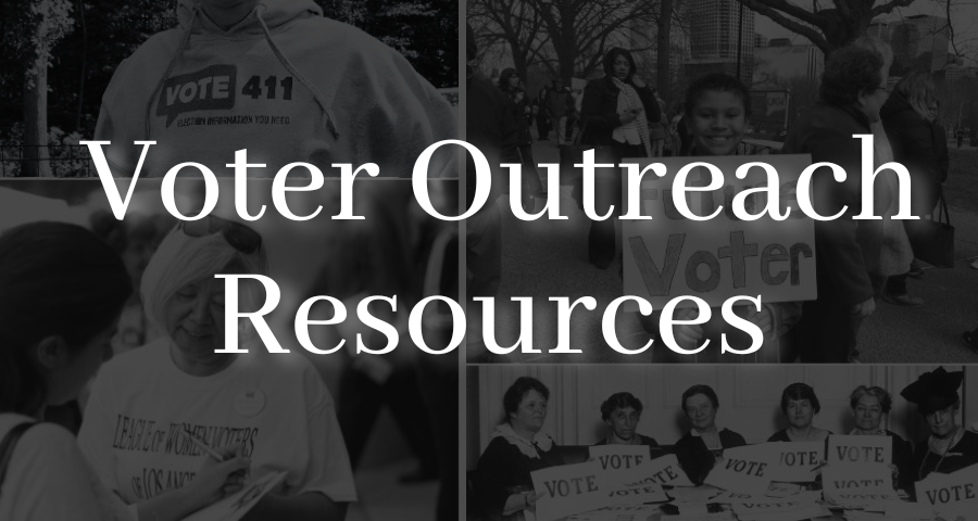 Voter Outreach Resources Banner