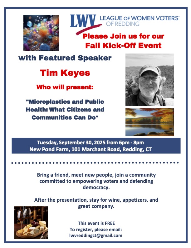 lwv redding event 9-30