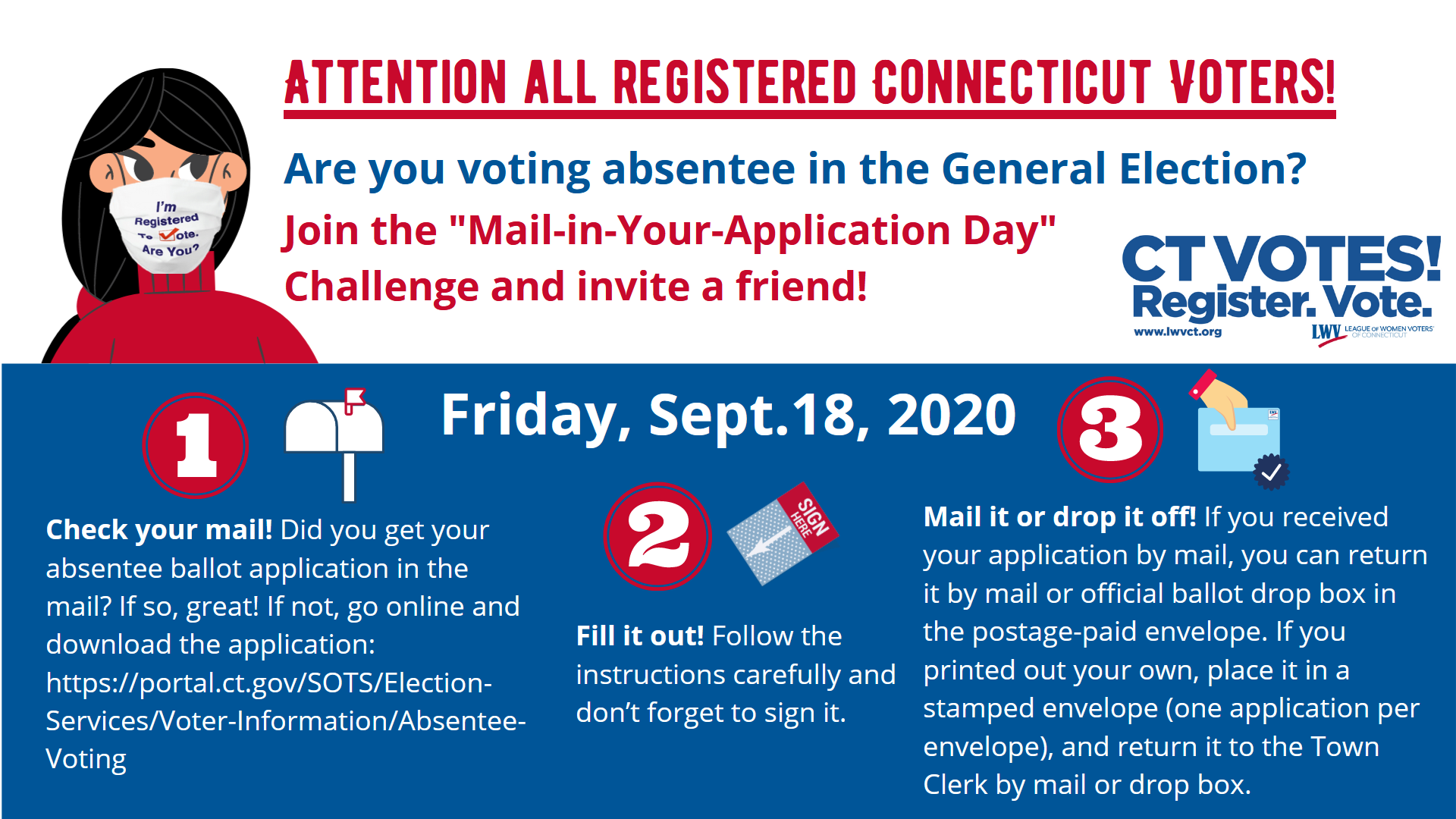 Mail In Your (Absentee Ballot) Application Day! | MyLO