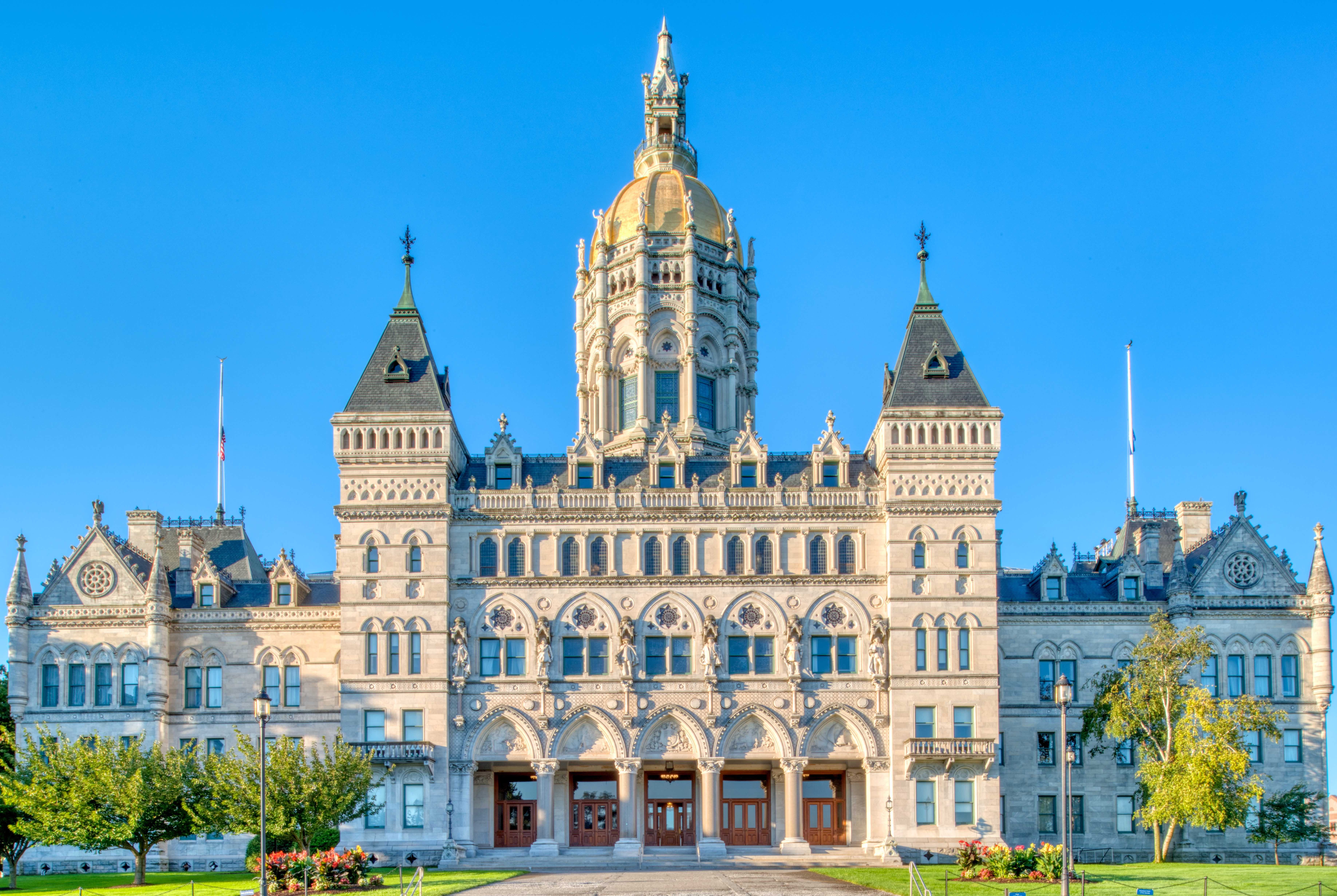 Connecticut State Capitol Building Exterior