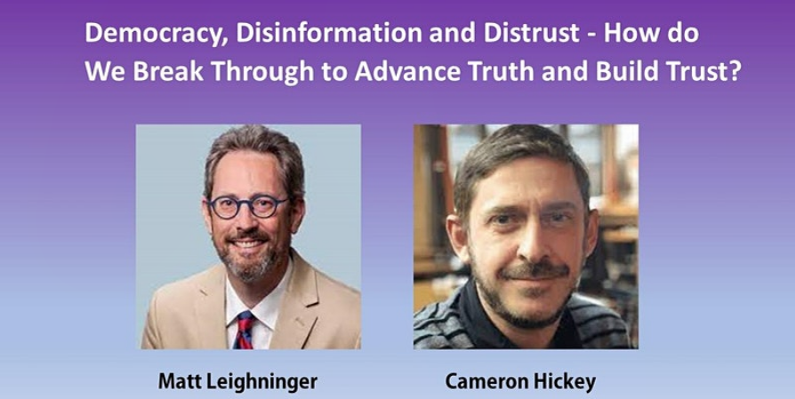 Democracy Disinformation and Distrust Event Image