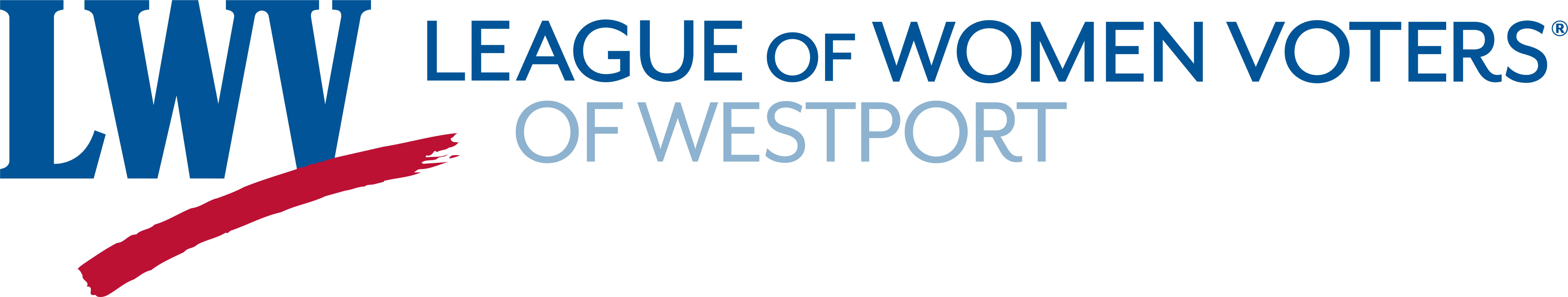 logo for the League of Women Voters of Westport