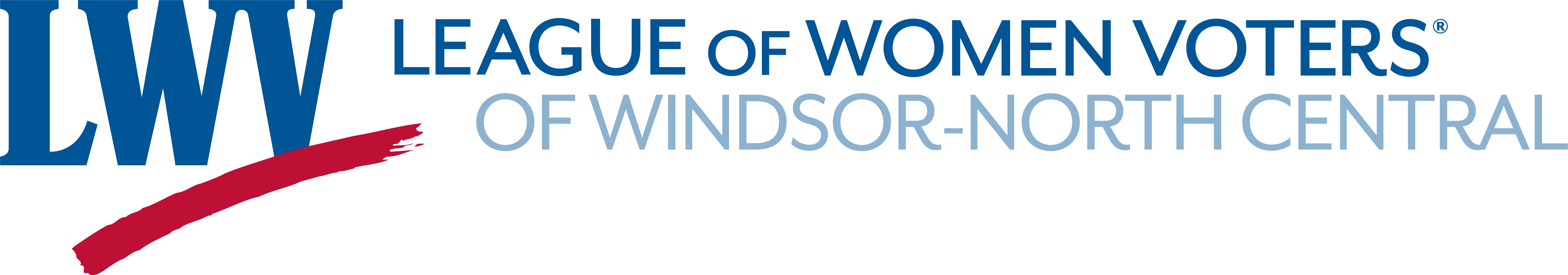 Logo for LWV Windsor North Central CT