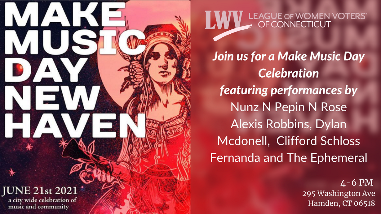 LWVCT Make Music Day Flyer