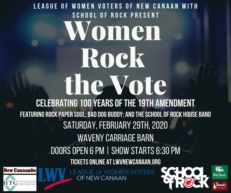 New Canaan Women Rock the Vote Live Concert Image