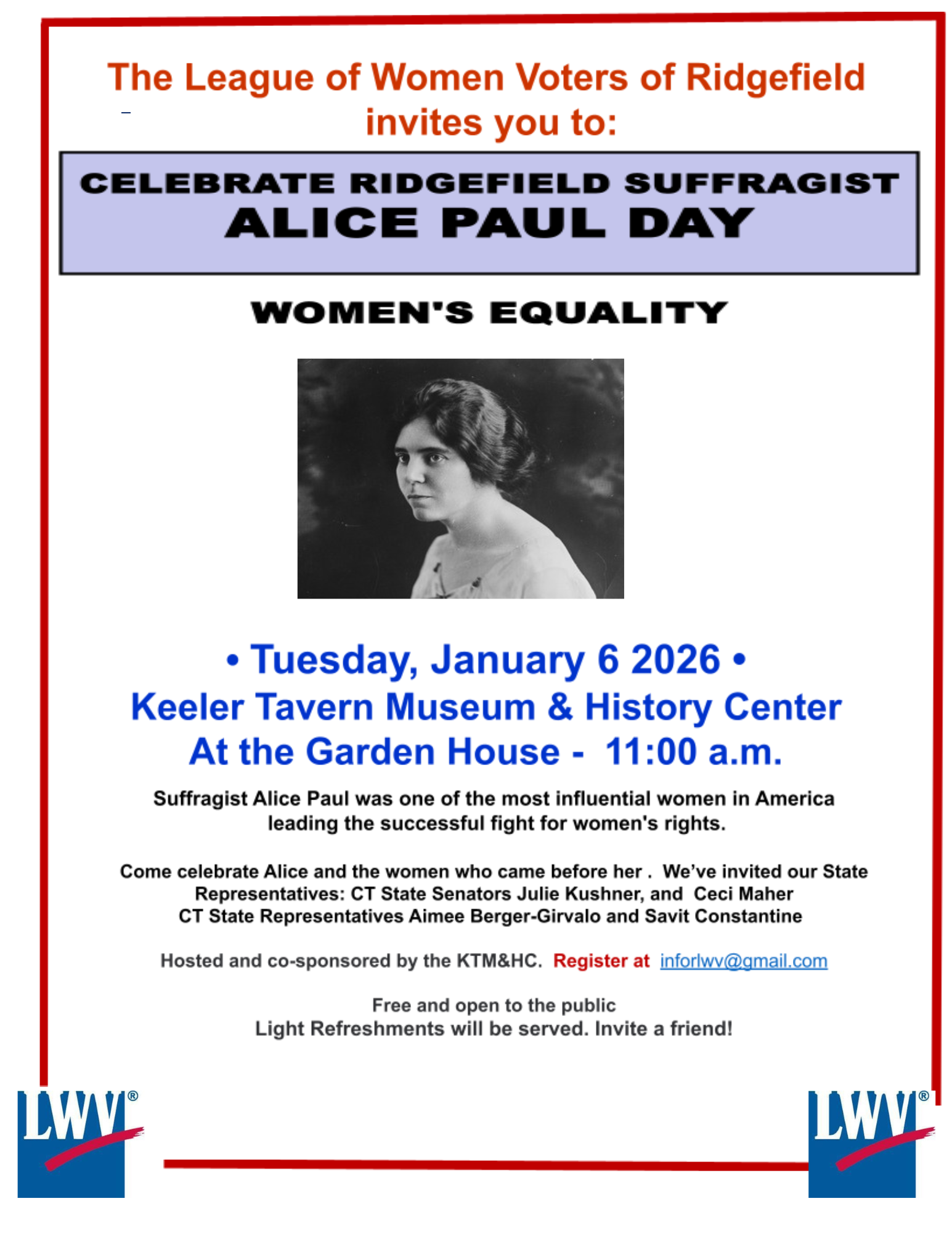 Alice Paul event