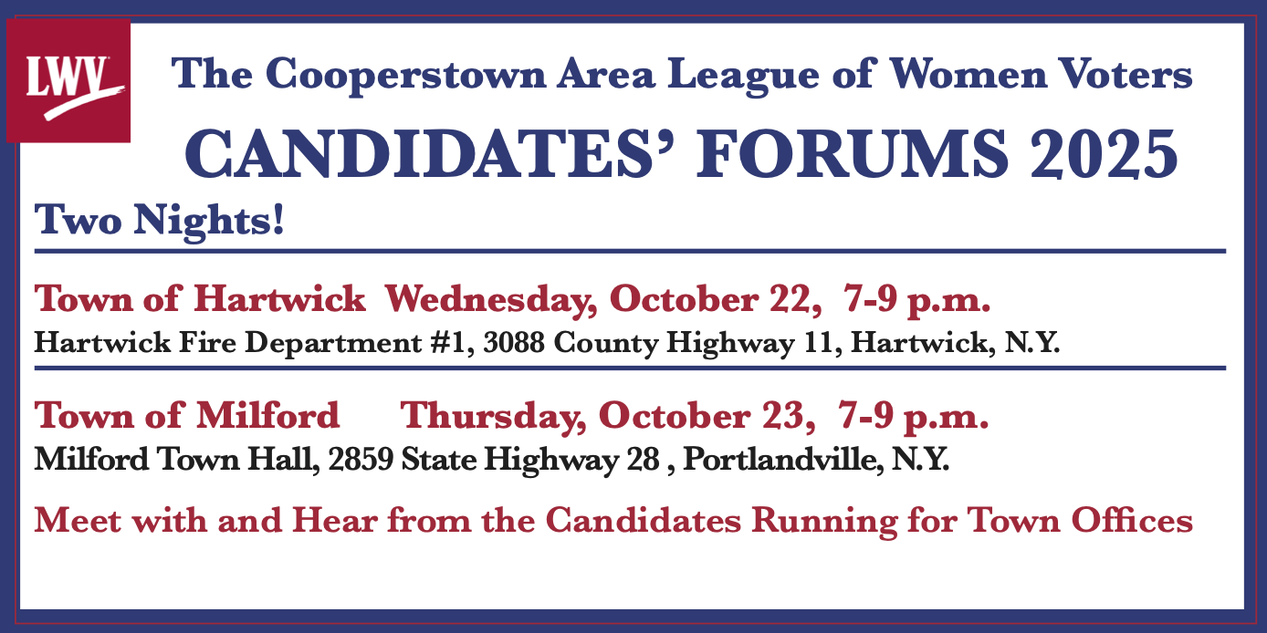 Candidates forum 2025