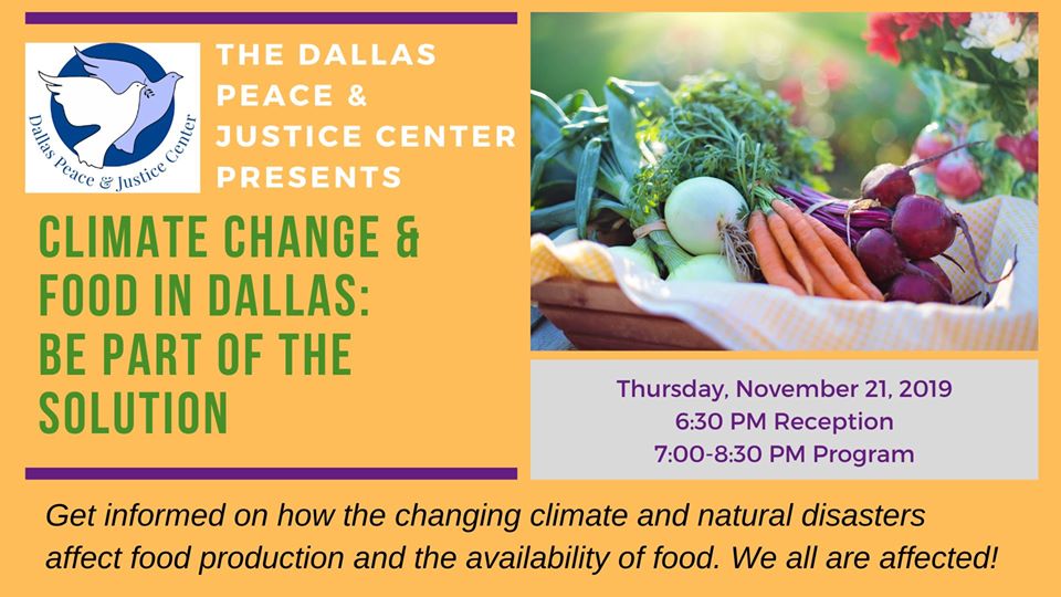 Climate Change & Food in Dallas: Be Part of the Solution!