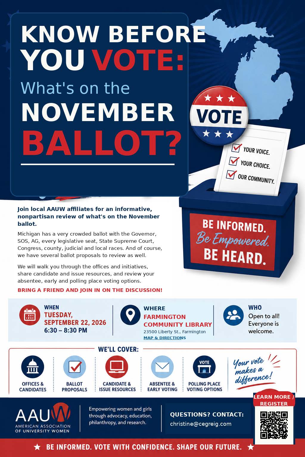 Know before you vote