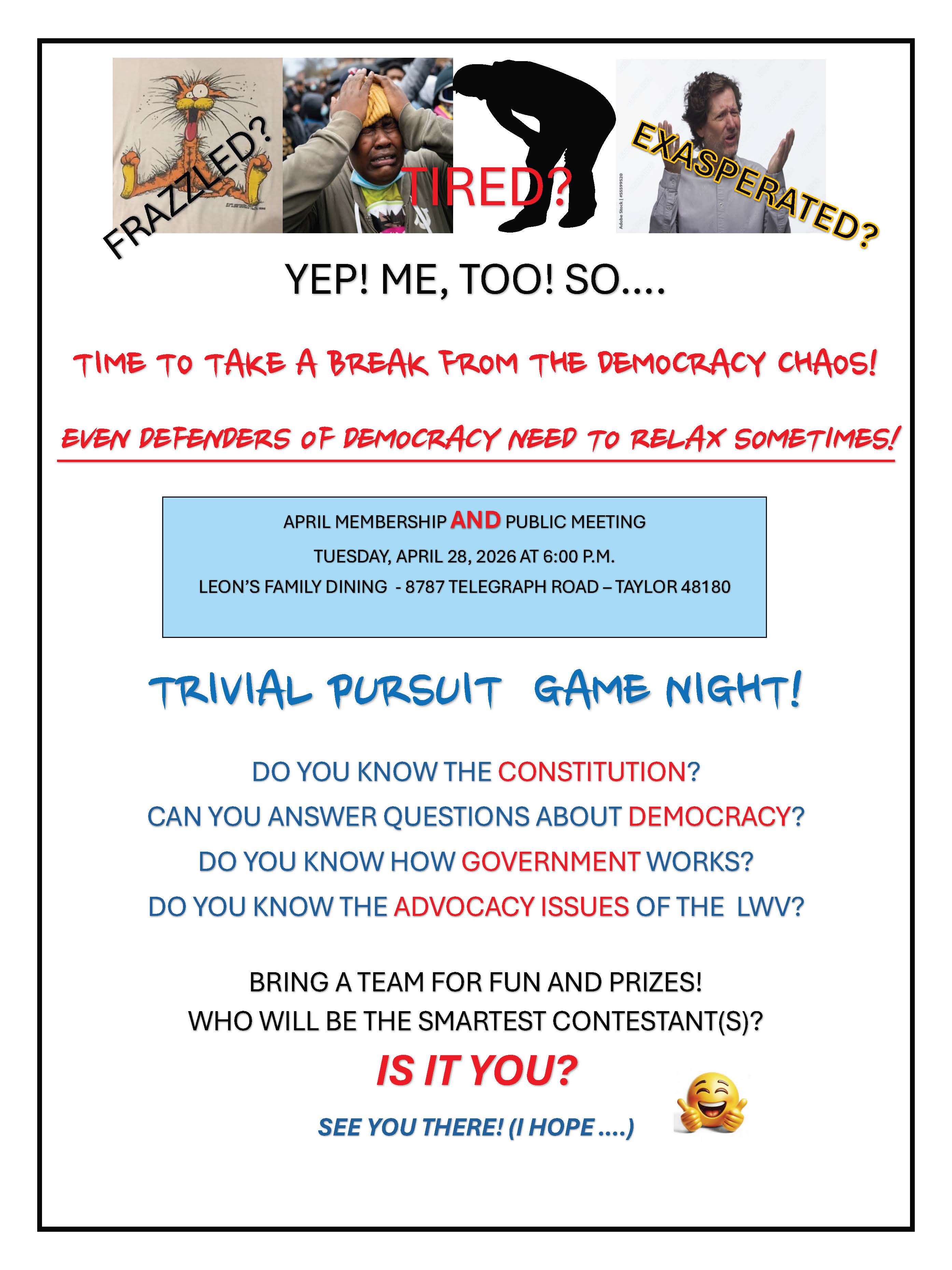 April 28 2026 meeting