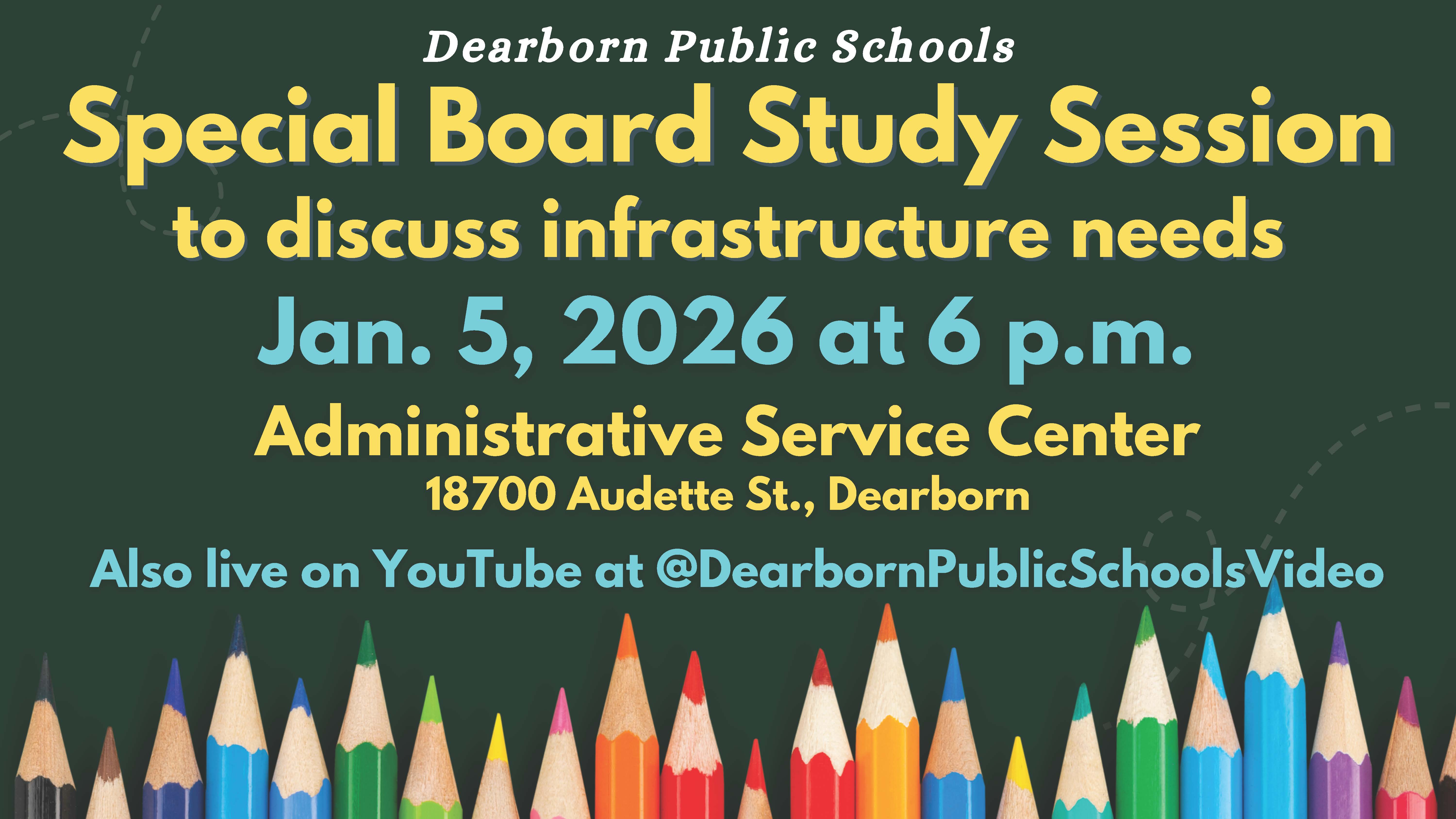 Dearborn School board study session