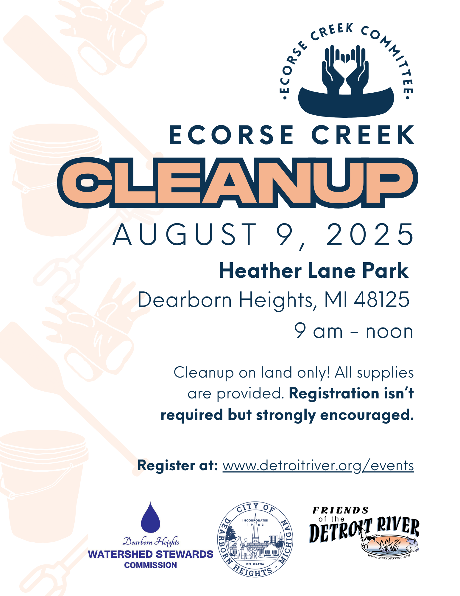Ecorse Creek Clean Up