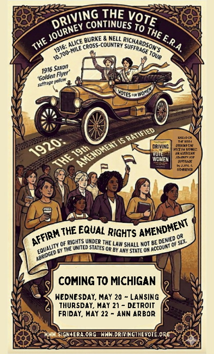 ERA car tour in Michigan