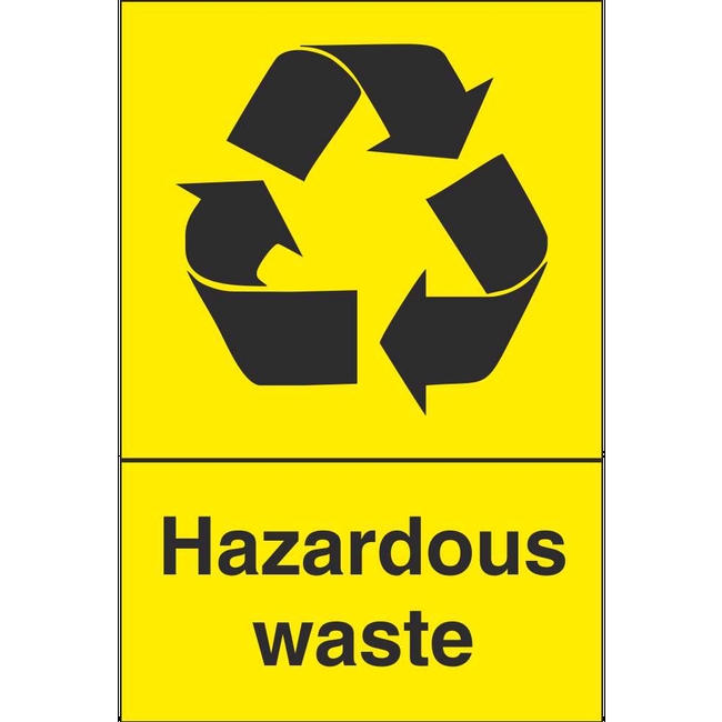 Hazardous waste logo