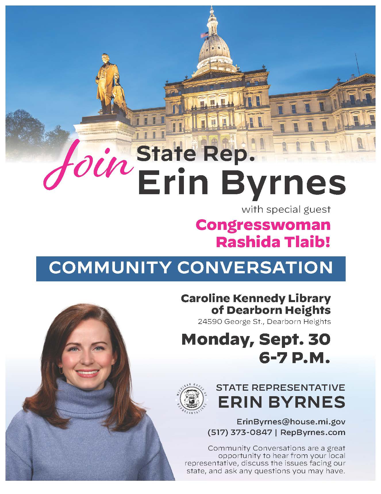 Community Conversation with Erin Byrnes