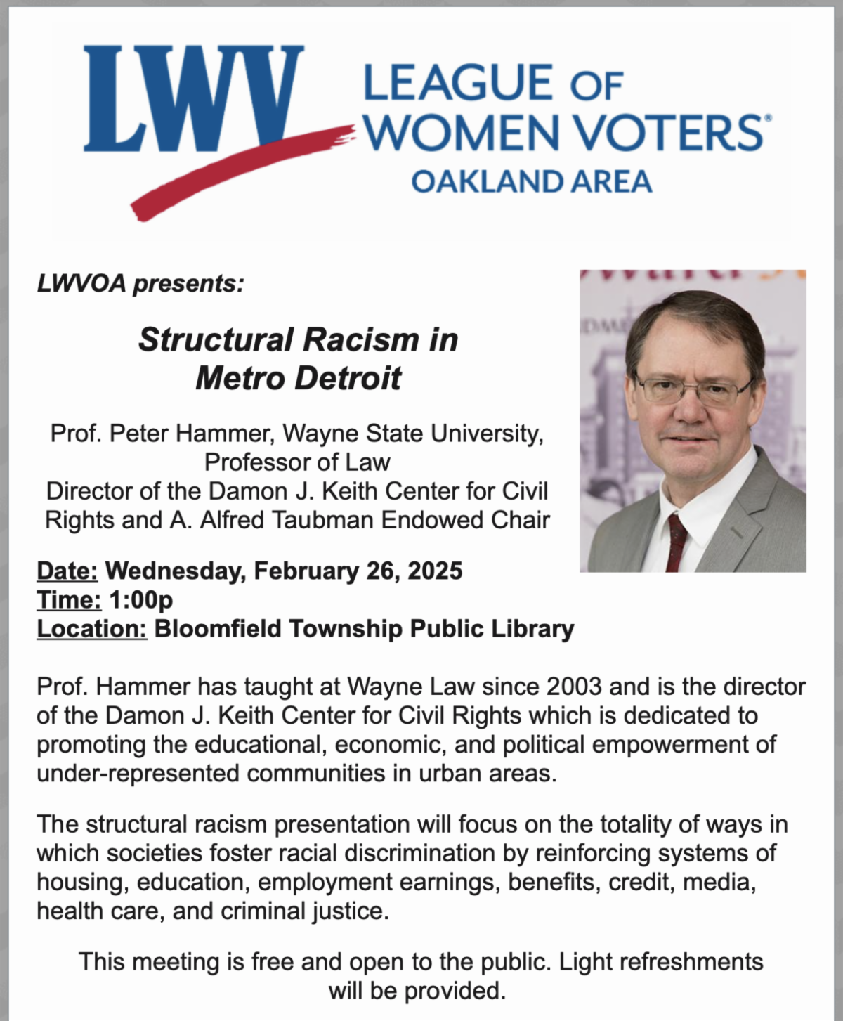 lwV oaklAND AREA