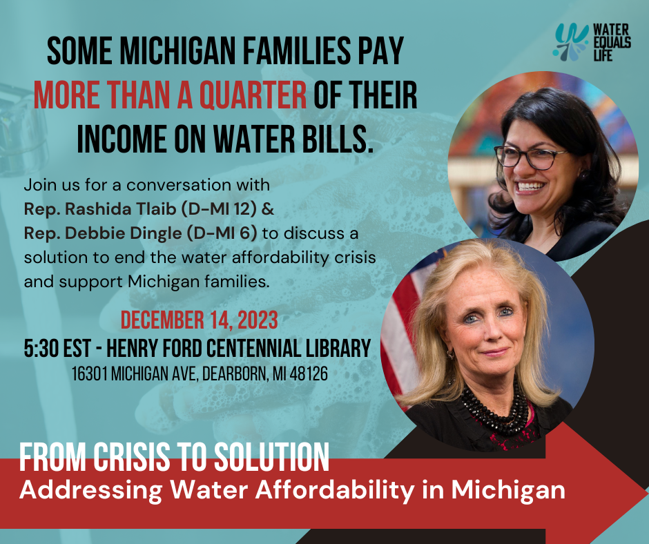 Addressing water affordability