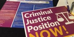 Criminal Justice Position Now!