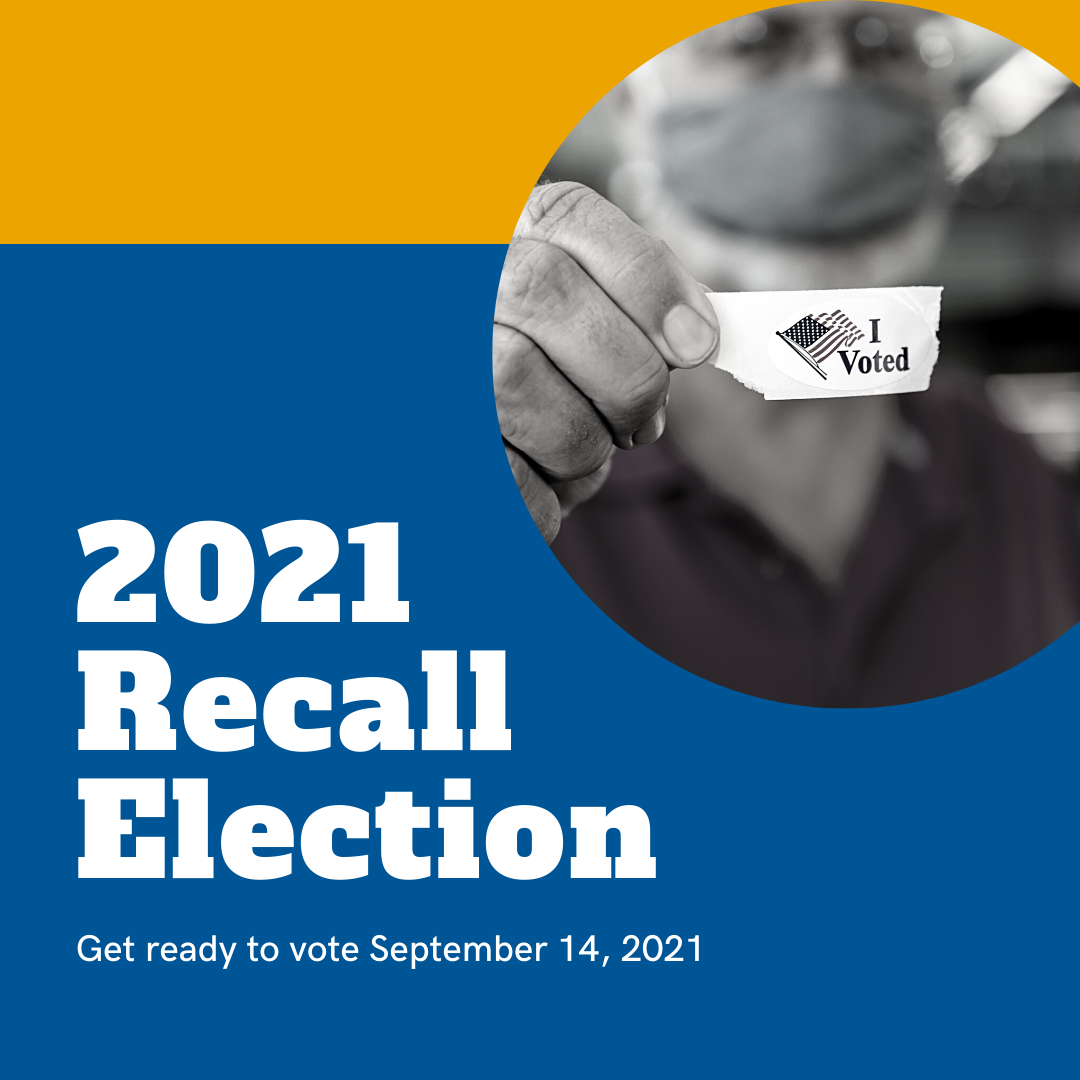 California Governor Recall Election 2021 | MyLO