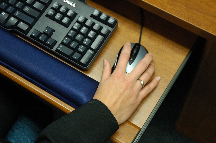 computer keyboard and mouse