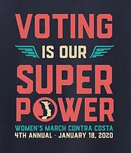 Event Logo "Voting is our Superpower"