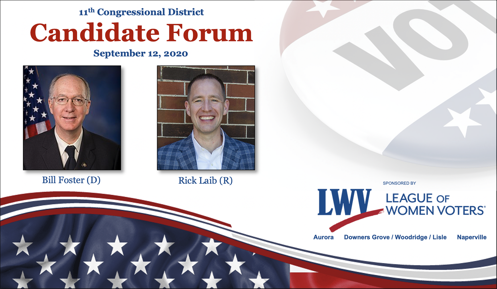 Candidate Forum IL Congressional District 11