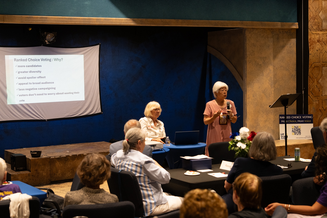 LWVFC Members Learn About Ranked Choice Voting