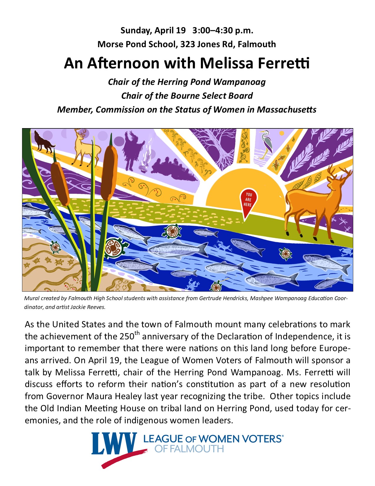 Flyer for DEIB event