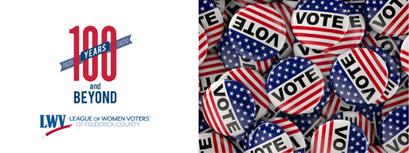 frederick lwv vote vote banner