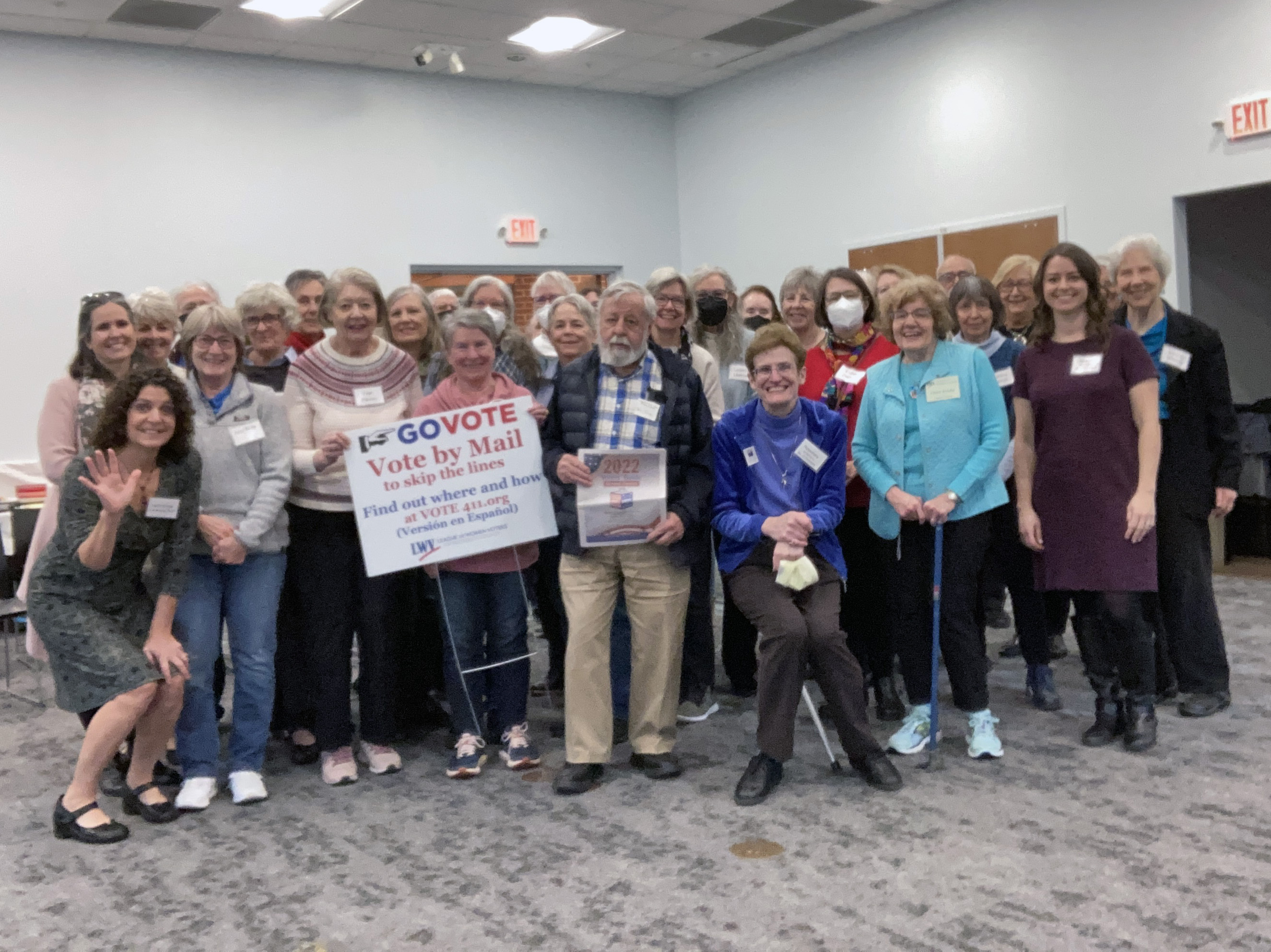 Group photo of members January 2023