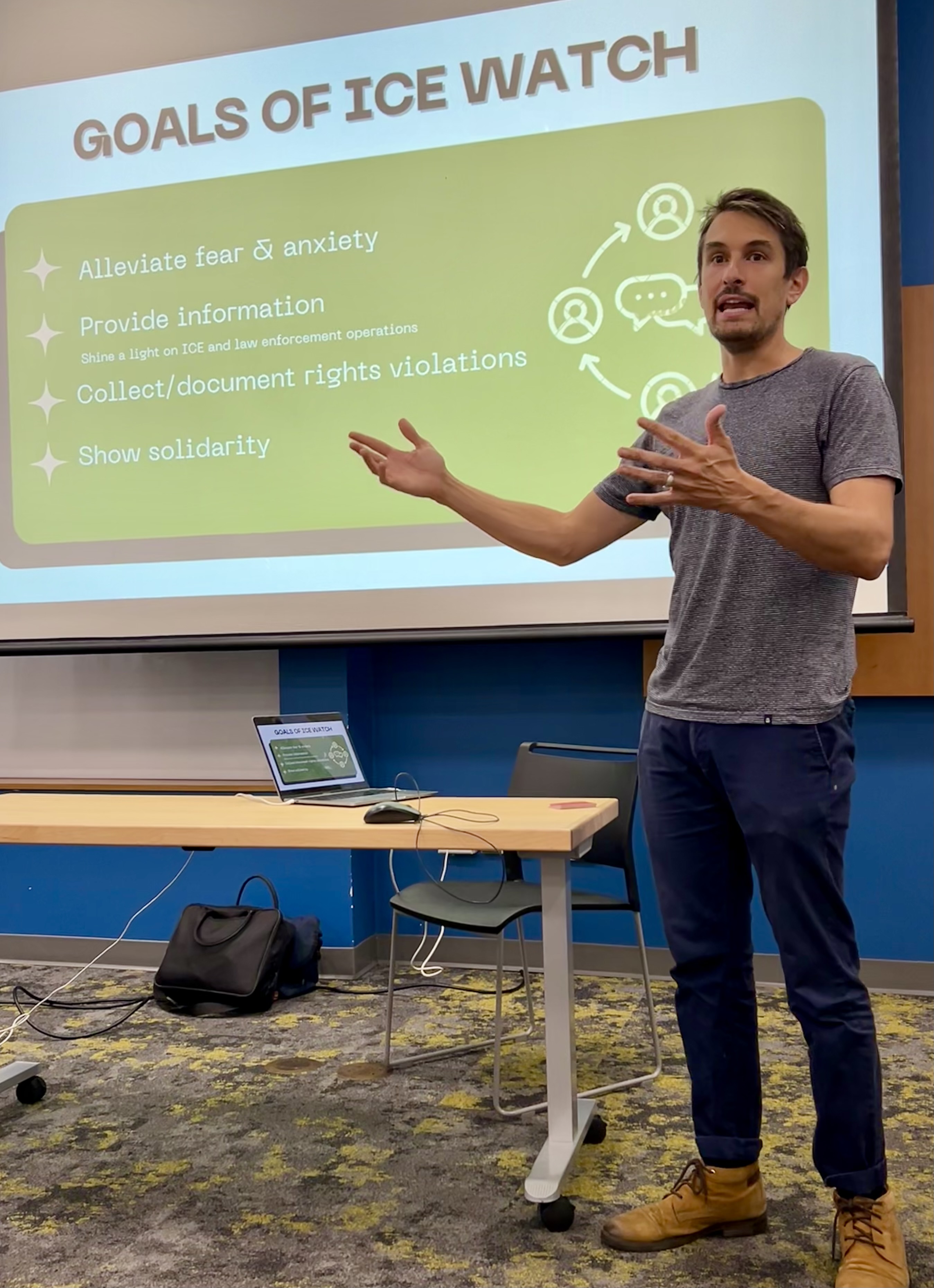 Sebastian Brown Talks about ICE and 287g policy