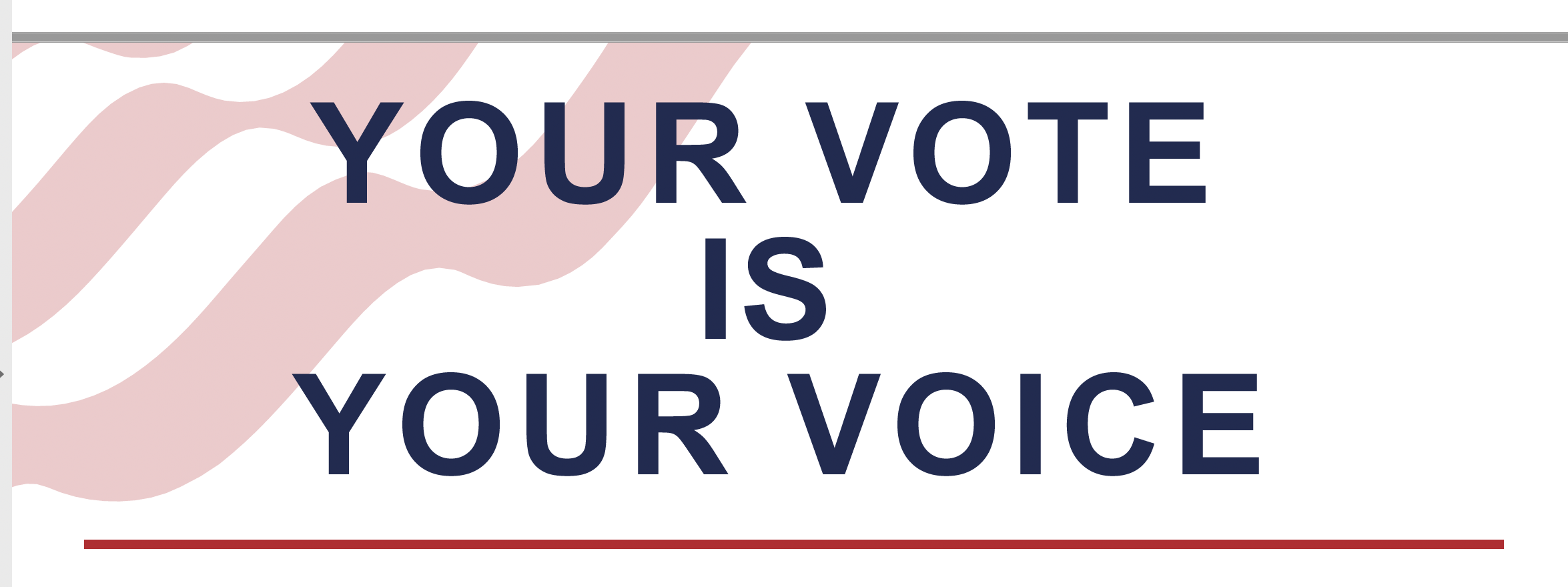 Your Vote is Your Voice image