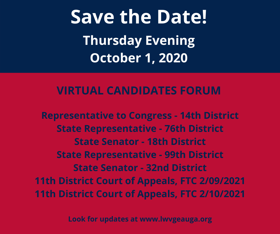 2020 Candidates Forum Geauga