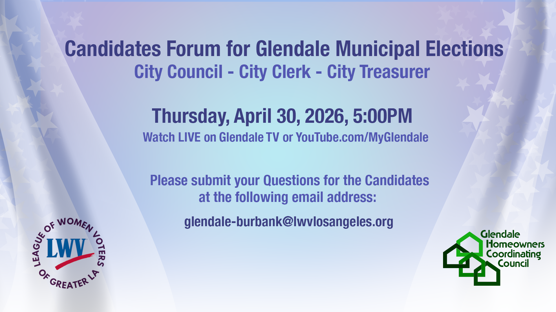 2026 Glendale Candidate Forum