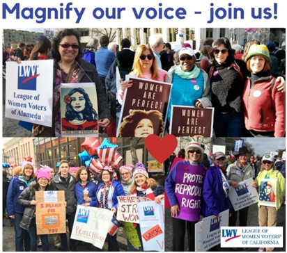 Join the League of women voters 