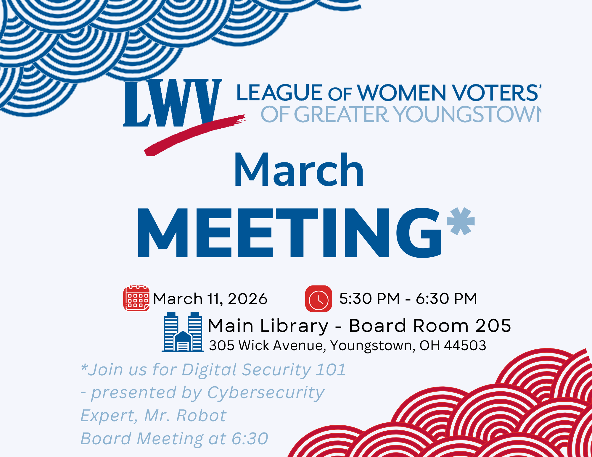 General Membership Meeting