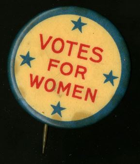 201015 Gilder Lehrman Inside the Vault: Women's Suffrage pin