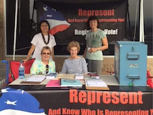 LWVHC Volunteers at Voter Registration Drive in Kona LWVHC Volunteers at Voter Registration Drive in Kona