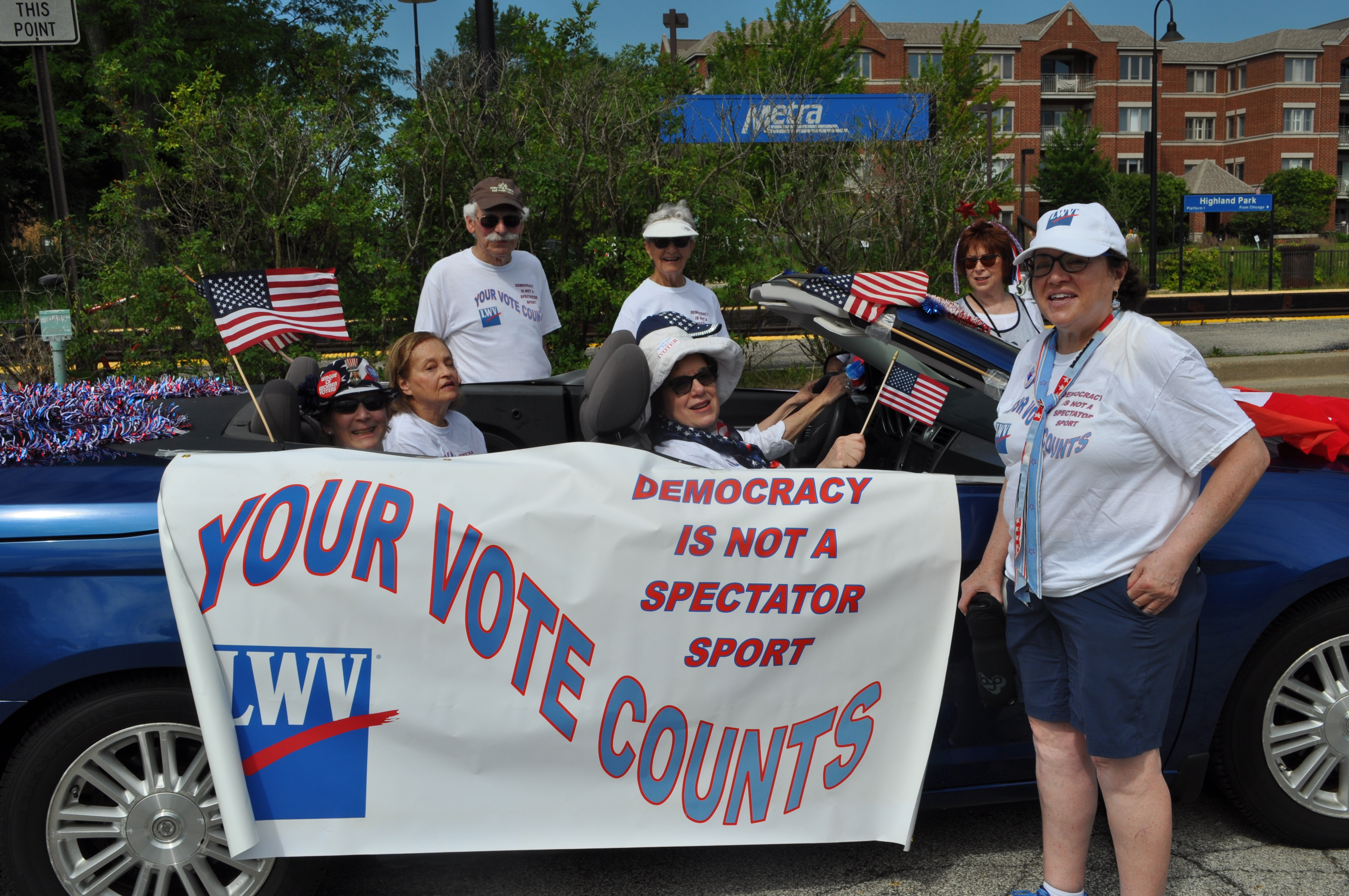 Proud to be part of Highland Park's 150 Year Sesquicentennial Parade!