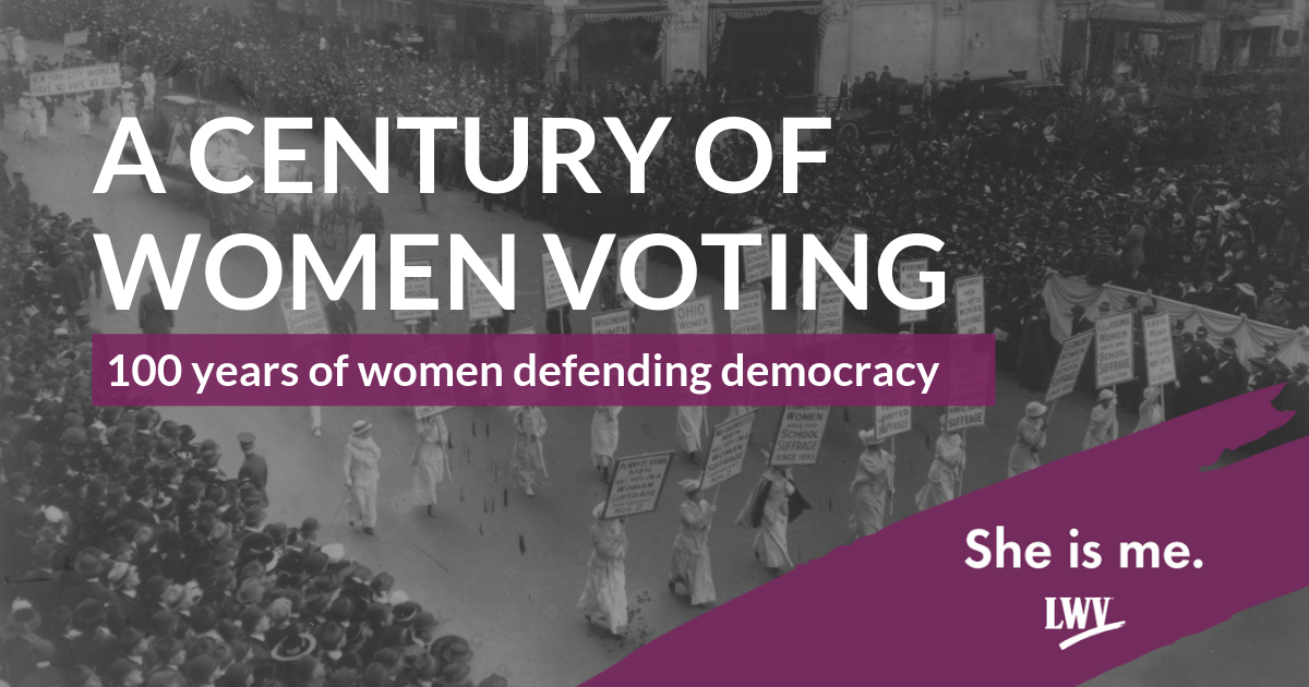 She Is Me Campaign A Century of Women Voting