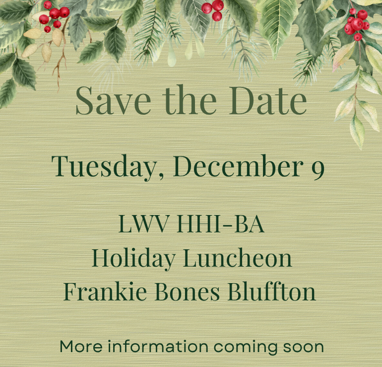 Holiday Save the date